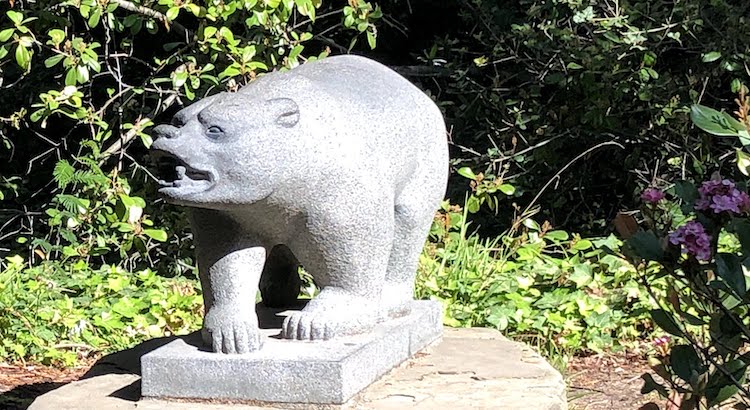 Bear statue