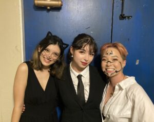 Nina and their roommates at Cal Japan Club and the Berkeley Nikkei Student Union’s joint Halloween party! 