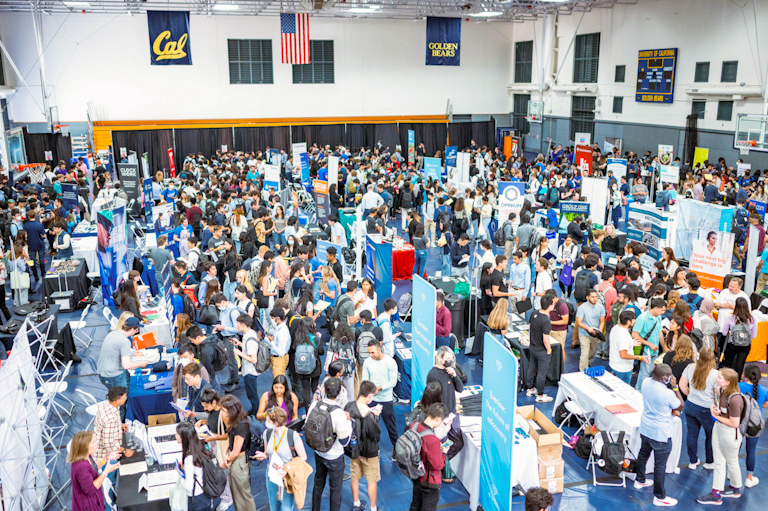 Career Fairs are often hosted in the RSF. 